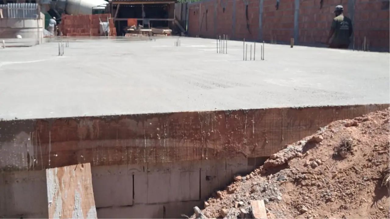 Calculadora de Quantidade de  Concreto para Laje